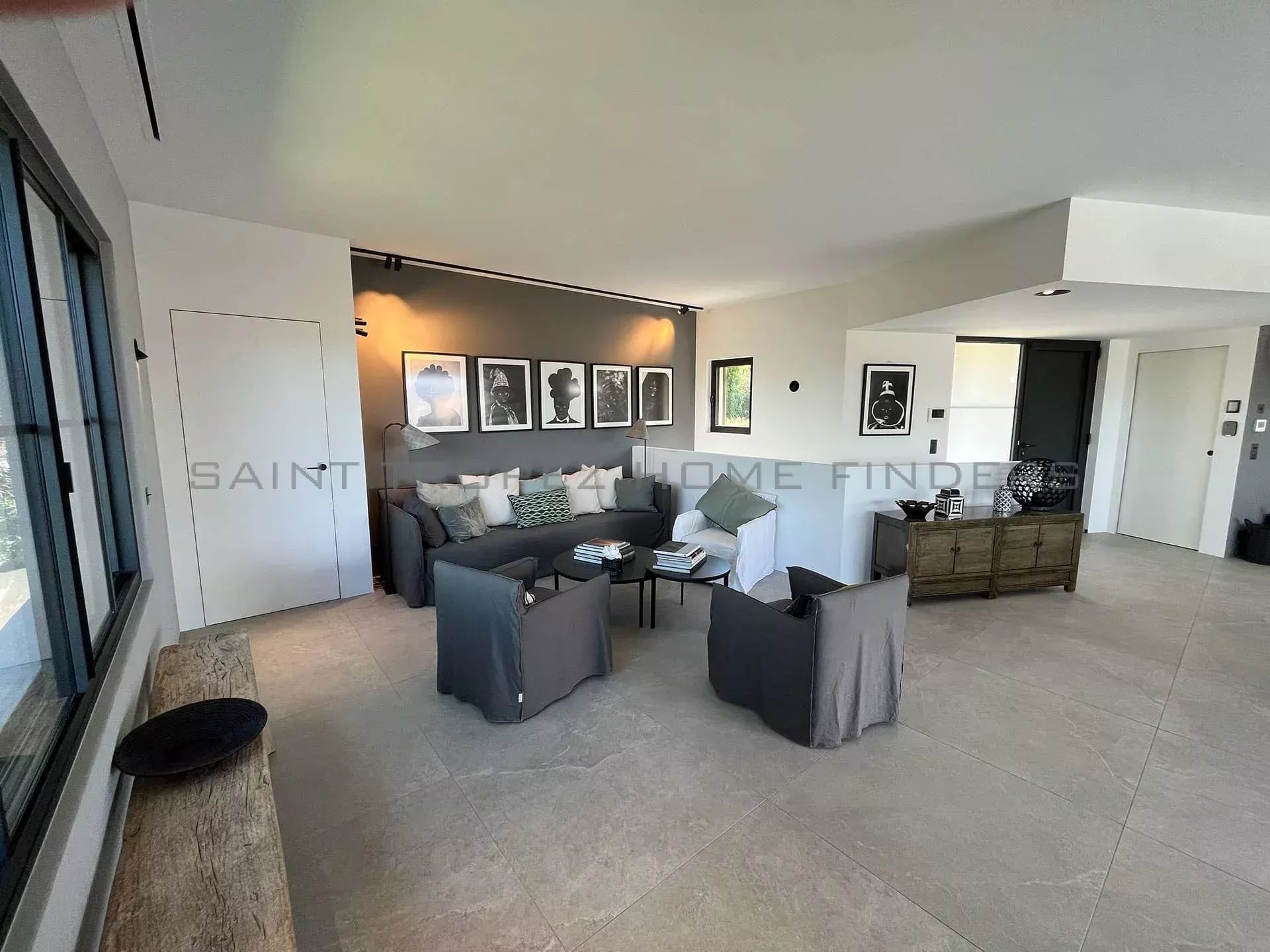 STHF5358-23 Wonderful newbuilt villa with sea view - ST TROPEZ HOME FINDERS
