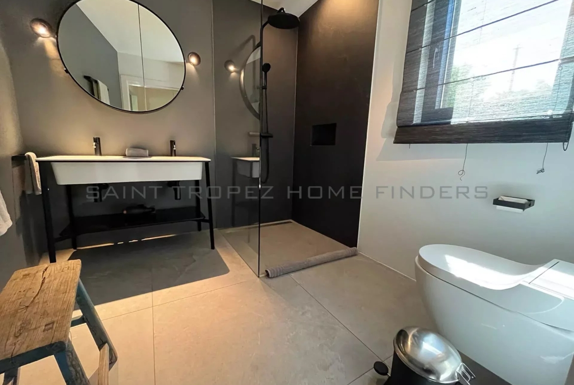 STHF5358-23 Wonderful newbuilt villa with sea view - ST TROPEZ HOME FINDERS