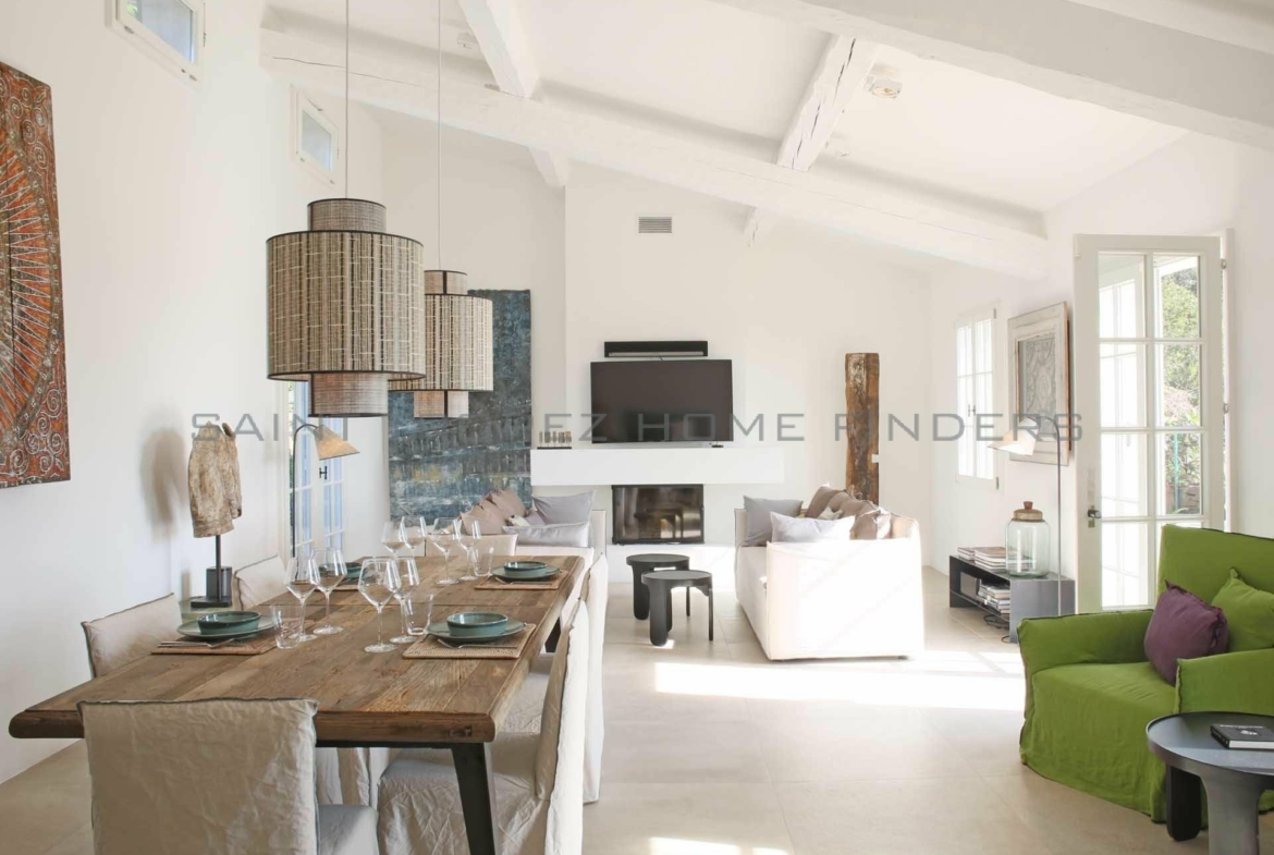 STHF5352 Villa with sea view over ” Ils d’Or” - ST TROPEZ HOME FINDERS