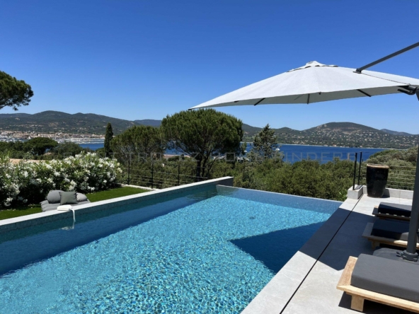 Superbe villa neuve avec vue mer St Tropez Home Finders