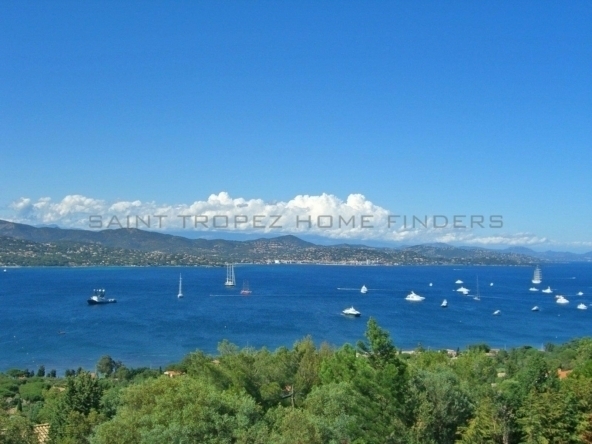 Renovated villa with splendid panoramic sea view St Tropez Home Finders
