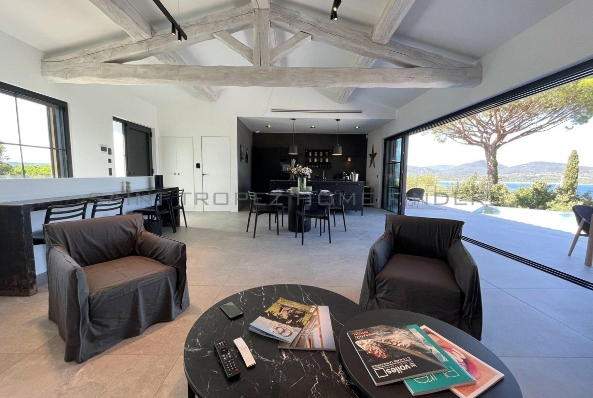  Herrliche neue Villa mit Meerblick - ST TROPEZ HOME FINDERS