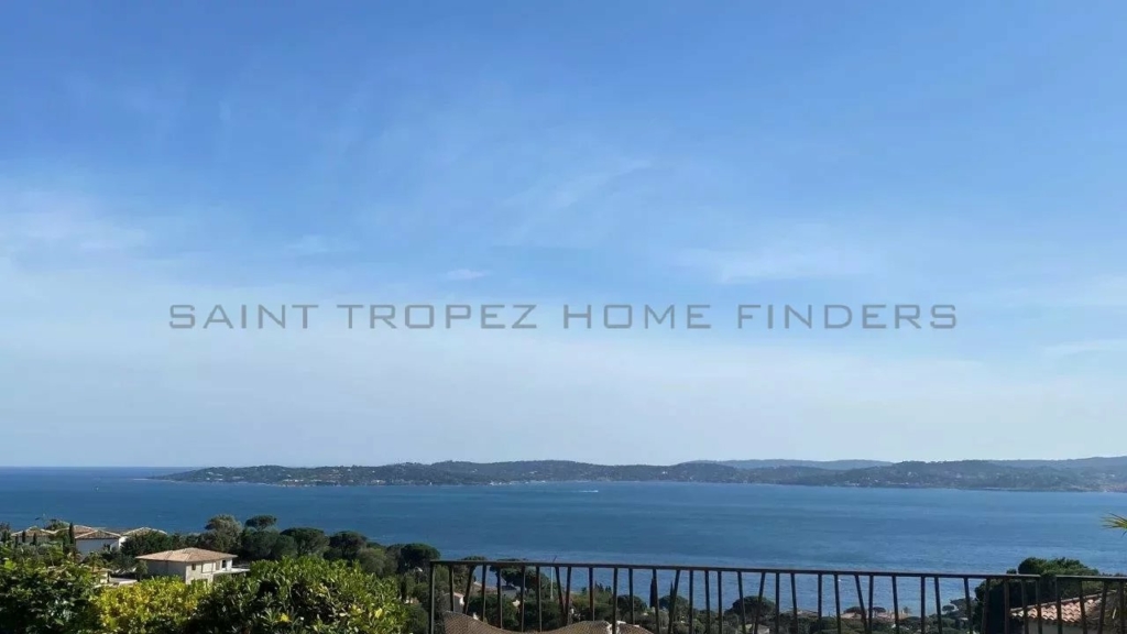 Superbe villa avec vue mer St Tropez Home Finders