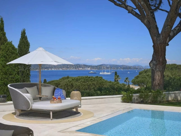 Wonderful villa with sea view St Tropez Home Finders