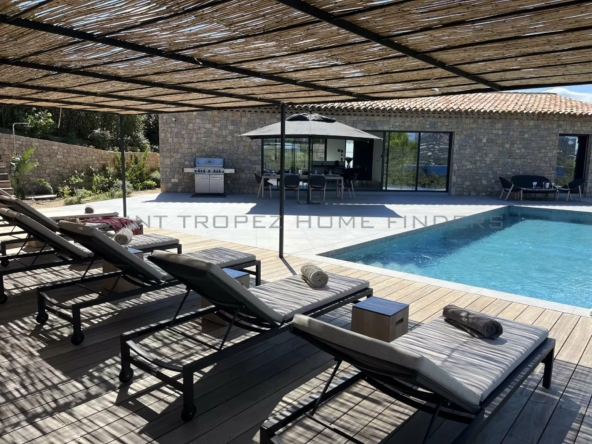 Herrliche neue Villa mit Meerblick St Tropez Home Finders