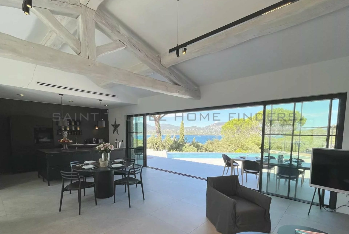  Herrliche neue Villa mit Meerblick - ST TROPEZ HOME FINDERS