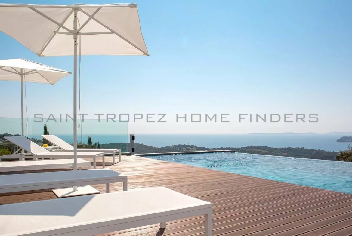  Neu erbaute Villa mit Panoramablick - ST TROPEZ HOME FINDERS