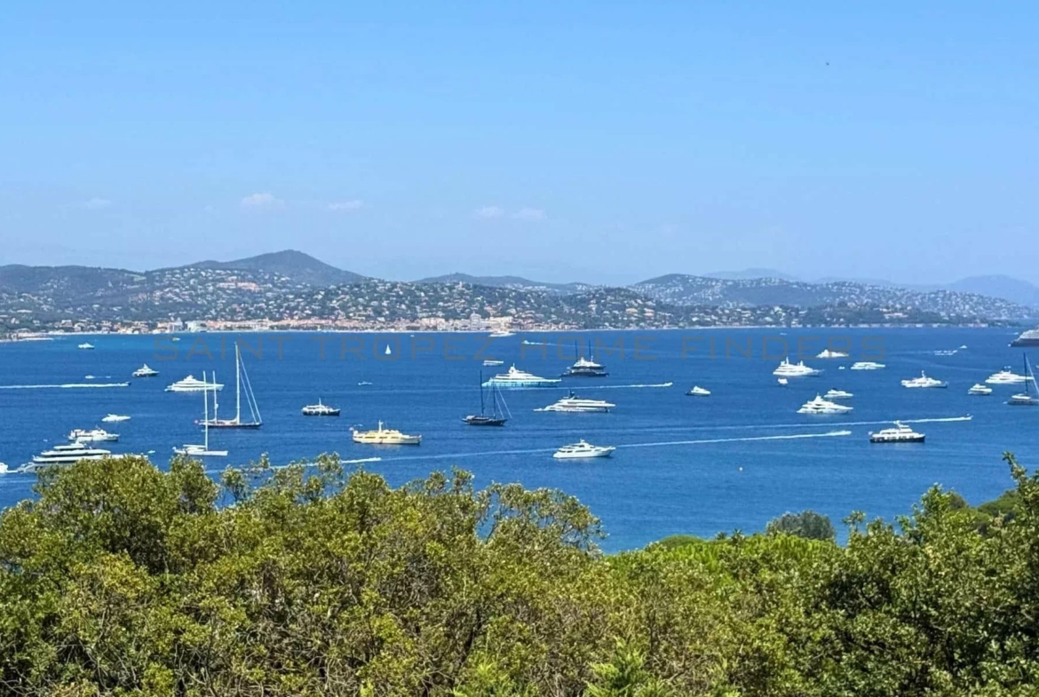  For rent: villa with panoramic sea view - ST TROPEZ HOME FINDERS