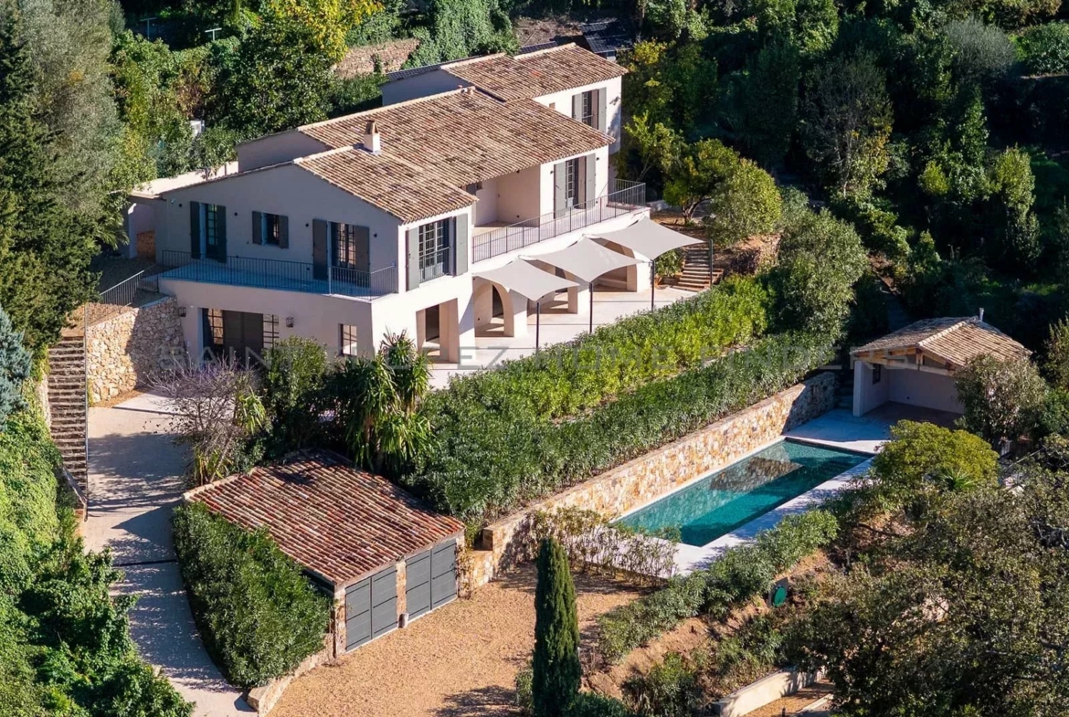  For sale: Villa with sea view in Gassin village - ST TROPEZ HOME FINDERS