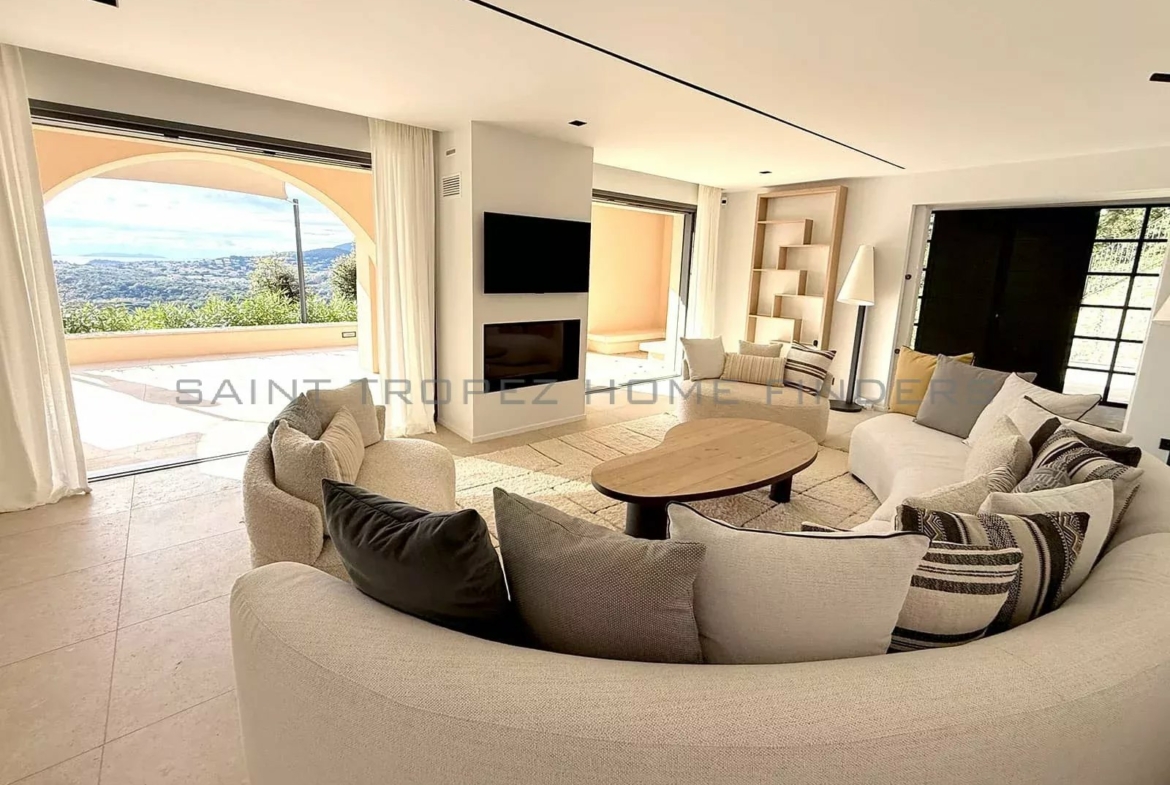 For sale: Villa with sea view in Gassin village - ST TROPEZ HOME FINDERS