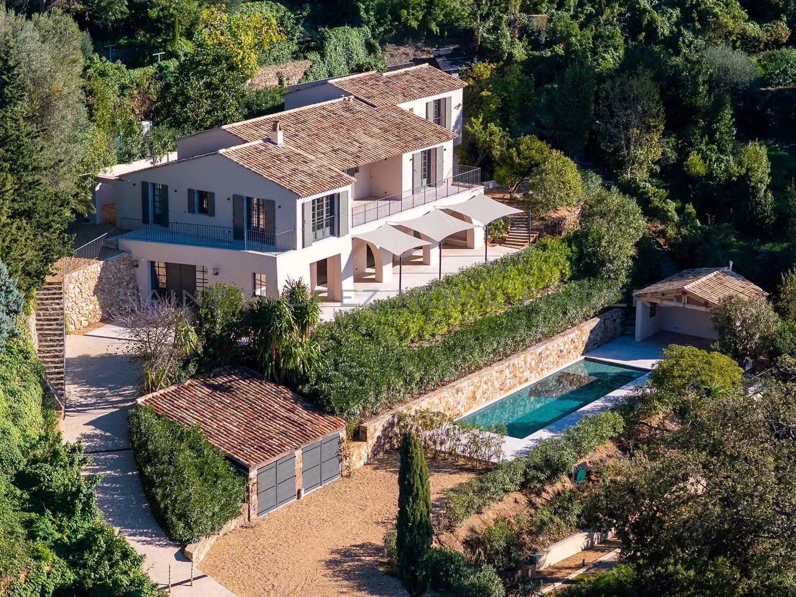  For sale: Villa with sea view in Gassin village - ST TROPEZ HOME FINDERS