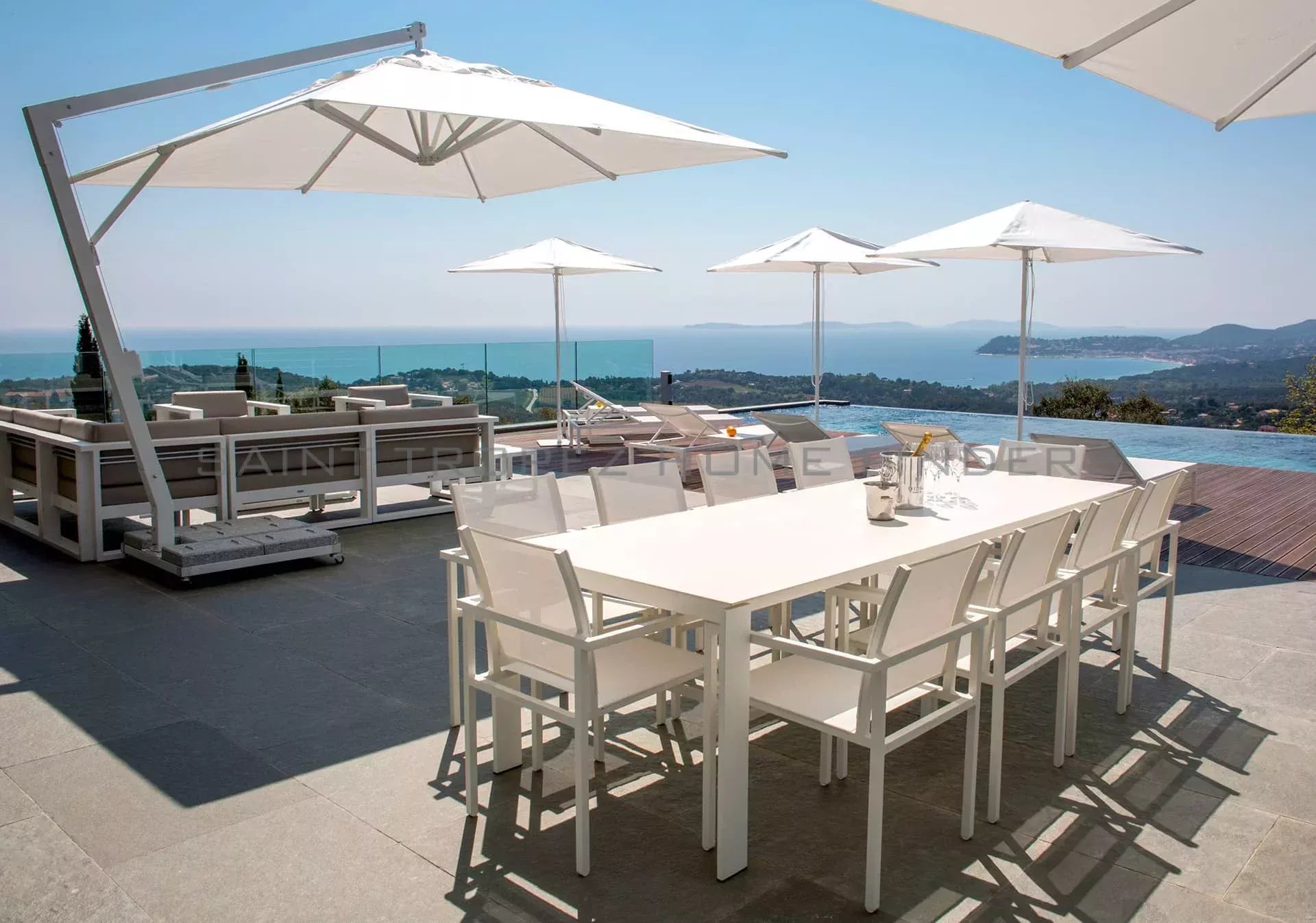  Contemporary villa with panoramic sea view - ST TROPEZ HOME FINDERS