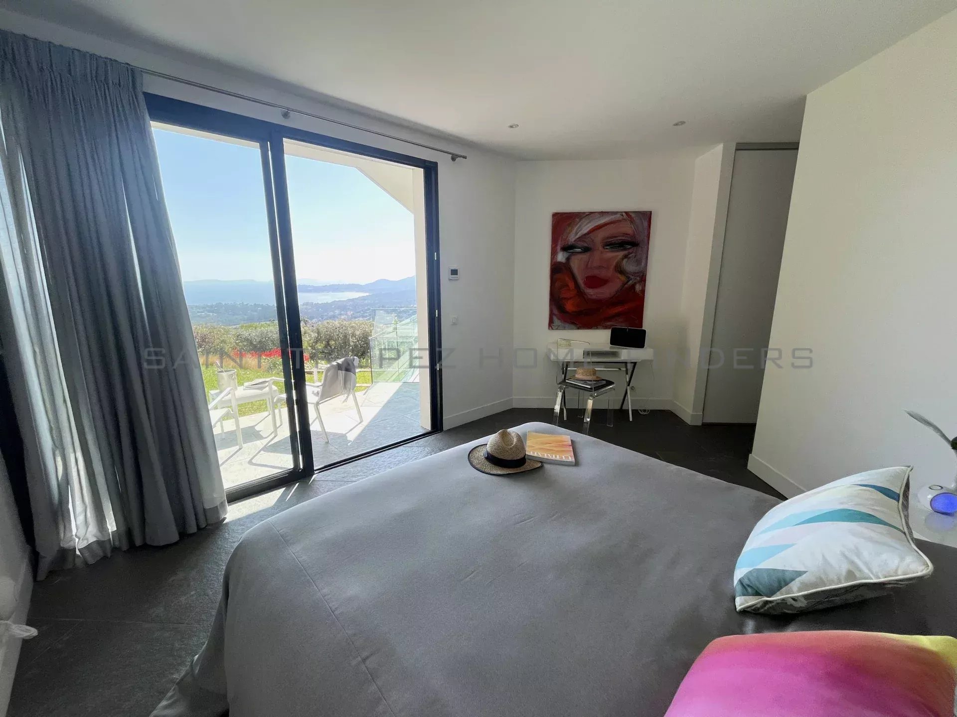  Contemporary villa with panoramic sea view - ST TROPEZ HOME FINDERS