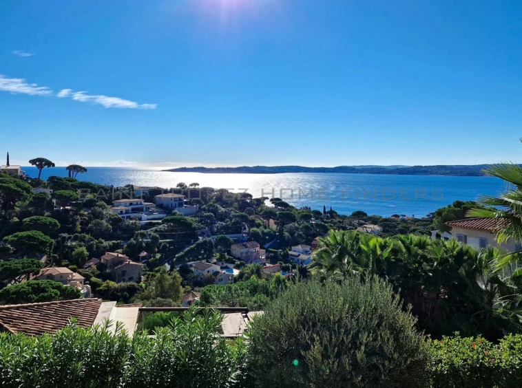 Superbe villa avec vue mer St Tropez Home Finders