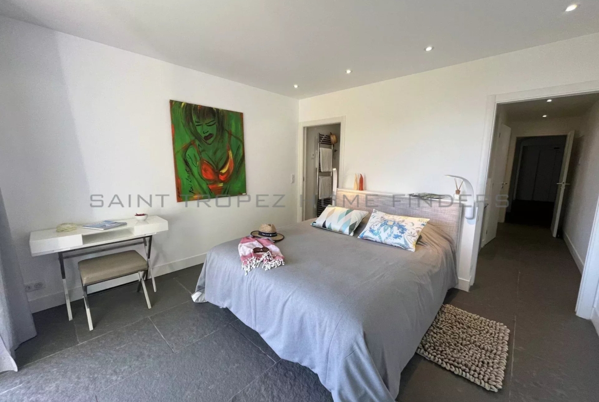 STHF5324 Villa contemporaine avec vue mer panoramique - ST TROPEZ HOME FINDERS